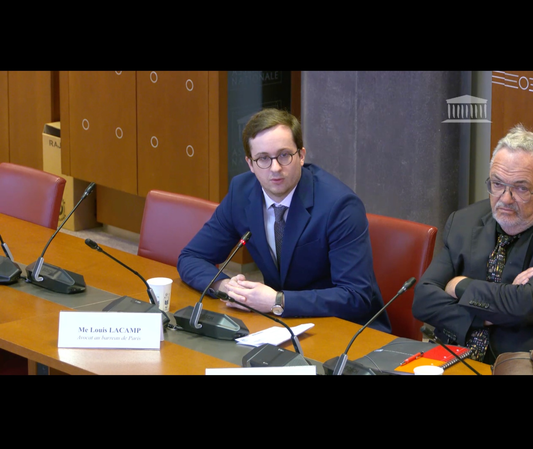 雷康律师接受国民议会听证